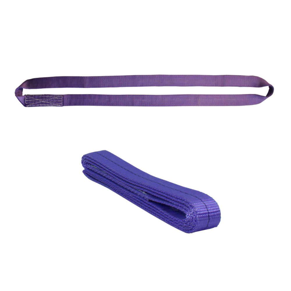 Einweg Bandschlinge Rundschlinge 1t/ 1000kg 2 Meter Violett