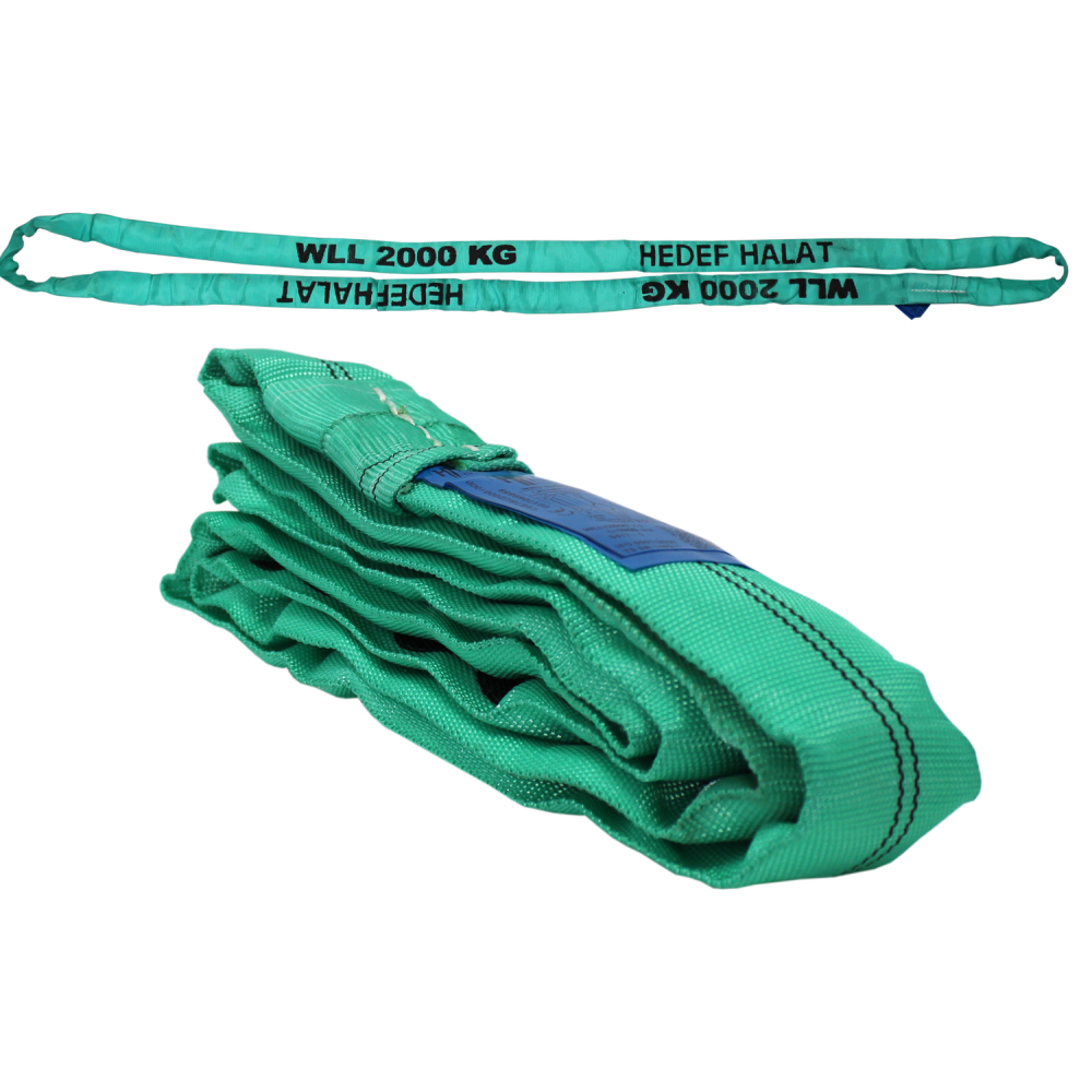 2 Tonnen 2t/ 2000kg 1,5 Meter Rundschlinge Hebeschlinge...