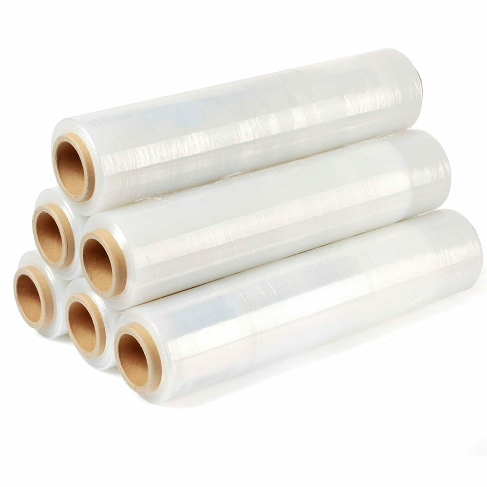 6x Rollen Stretchfolie Palettenfolie 300m 50cm 20my 59 95